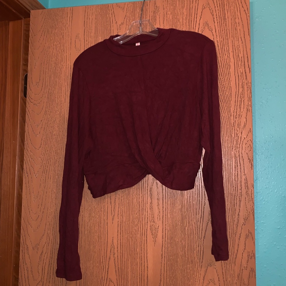 Cropped sweater